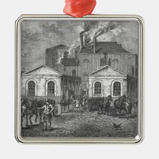 Meuxs bryggeri, 1830 julgransprydnad metall (Framsidan)