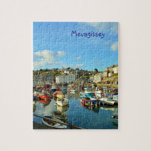 Mevagissey Cornwall England Pussel (Vertikal)