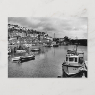 Mevagissey Harbor Cornwall Vykort