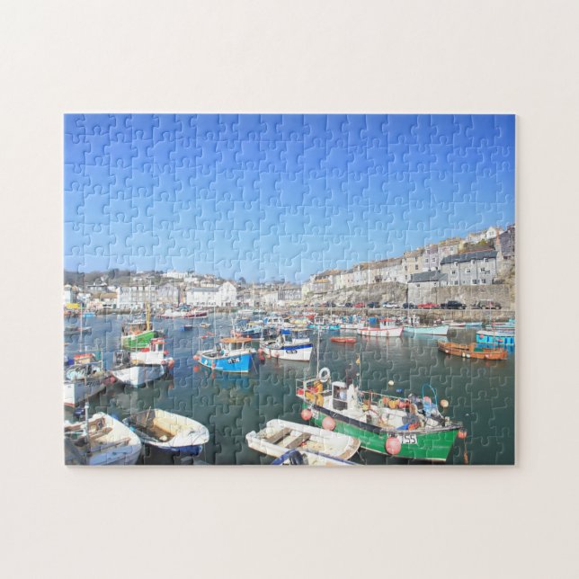Mevagissey pussel (Horisontell)