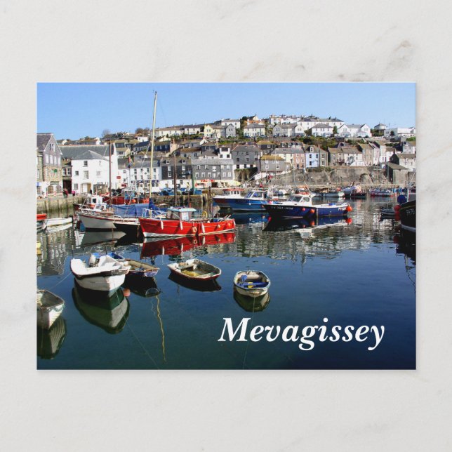 Mevagissey Vykort (Framsida)