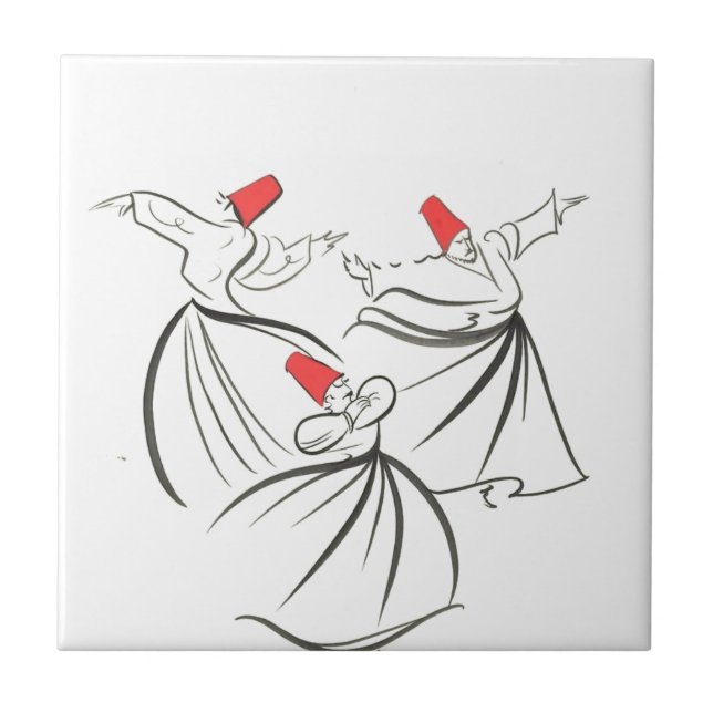 Mevlana Kakelplatta (Framsidan)