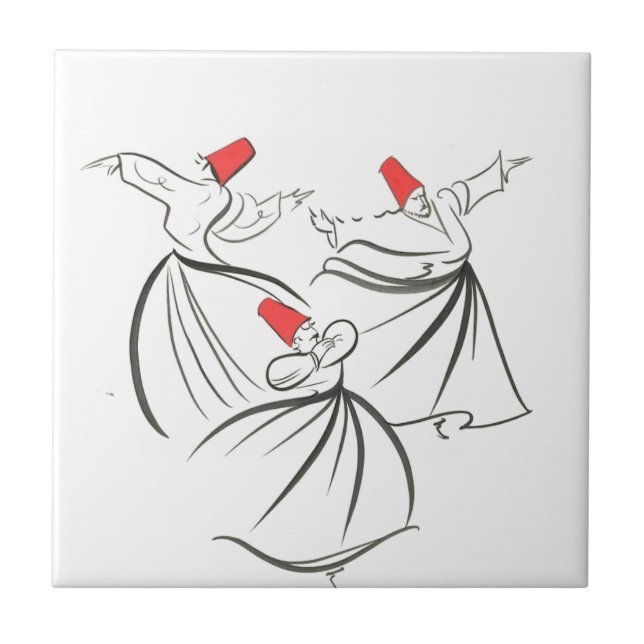 Mevlana Kakelplatta (Framsidan)