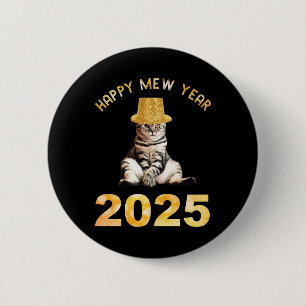Mew Year 2025 i lycklig Knapp