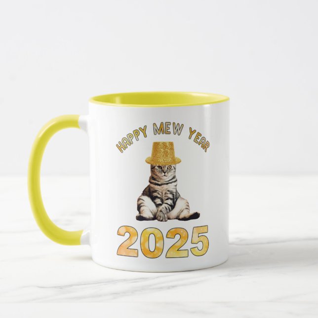 Mew Year 2025 i lycklig Mugg (Vänster)