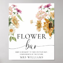 Mews Solrosblommans Blommigt Flower Pub