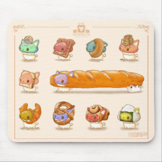 Mewshroom i Bread mousepad Musmatta