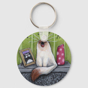 Mewsical Meowstro Keychain Nyckelring