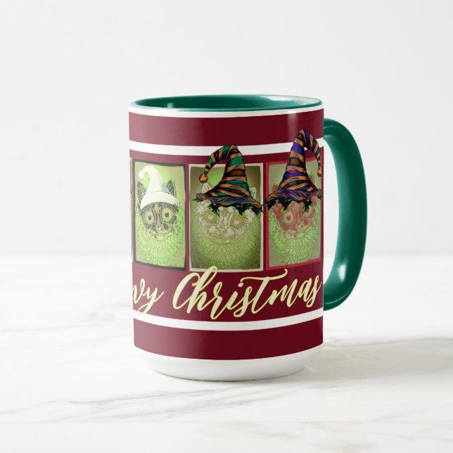 MEWWWY CHRISTMAS mugg (Framsida höger)