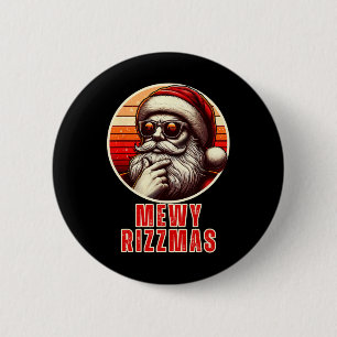 Mewy Rizzmas Roligt Santa Mewing Skämt Rizz Mäns J Knapp