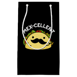 Mex-cellent Funny Excellent Taco Pun Mörk BG
