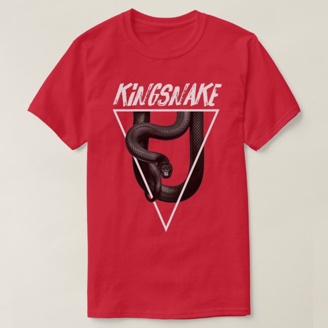 Mexican Black Kingsnake Snake Owner  T Shirt (Design framsida)