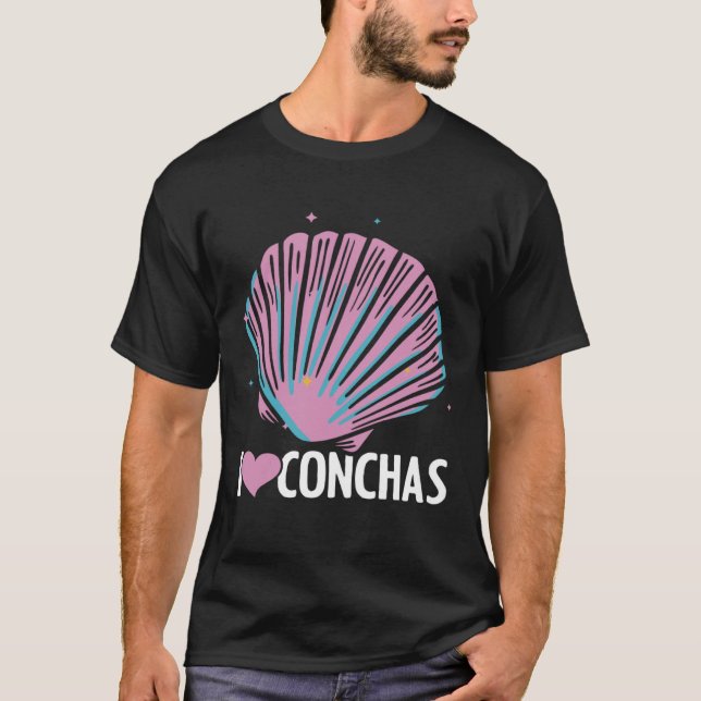 Mexican Bread Conchas Pan De Dulce Pastry Chef Bre T Shirt (Framsida)