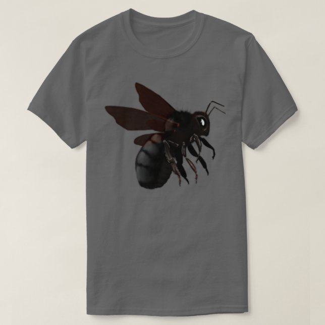 Mexican Carpenter Bee Xylocopa mexicanorum Digital T Shirt (Design framsida)