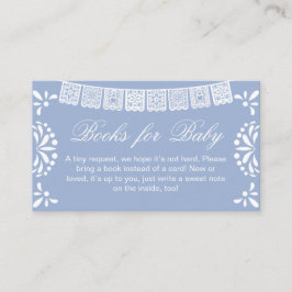 Mexican Cielito Lindo Baby Shower Books for Baby Tilläggskort