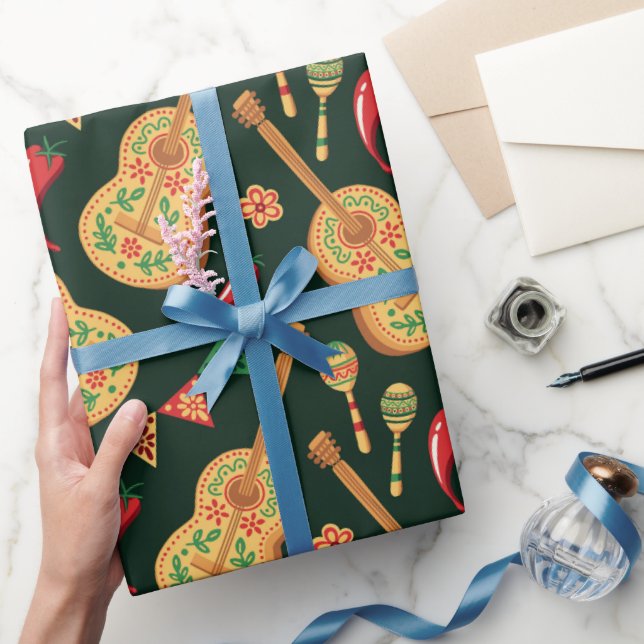 Mexican Cinco De Mayo Pattern  Presentpapper (Gifting)