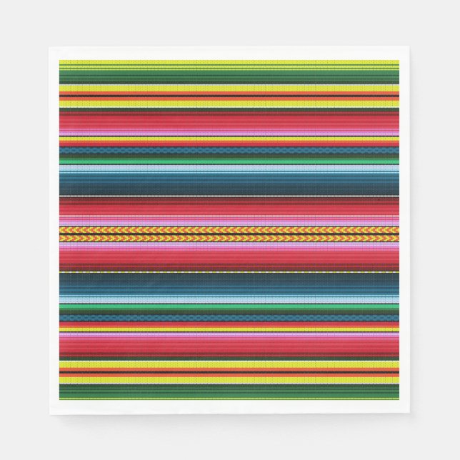 Mexican Colors Pappersservett (Framsidan)