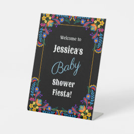 Mexican Fiesta Floral Baby Shower Invitation