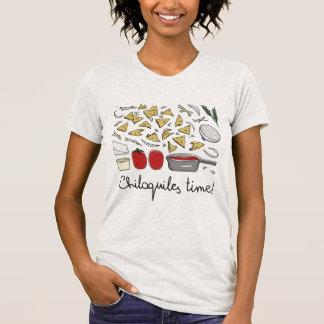 Mexican food: Chilaquiles Rojos (fried tortillas) T Shirt