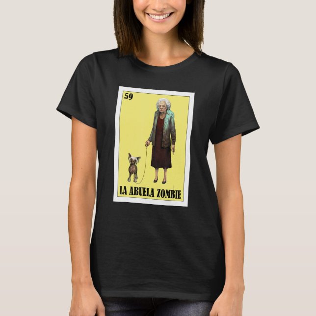 Mexican för mormor La Abuela T Shirt (Framsida)