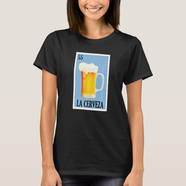 Mexican For Parties  La Chela  5 T Shirt (Framsida)