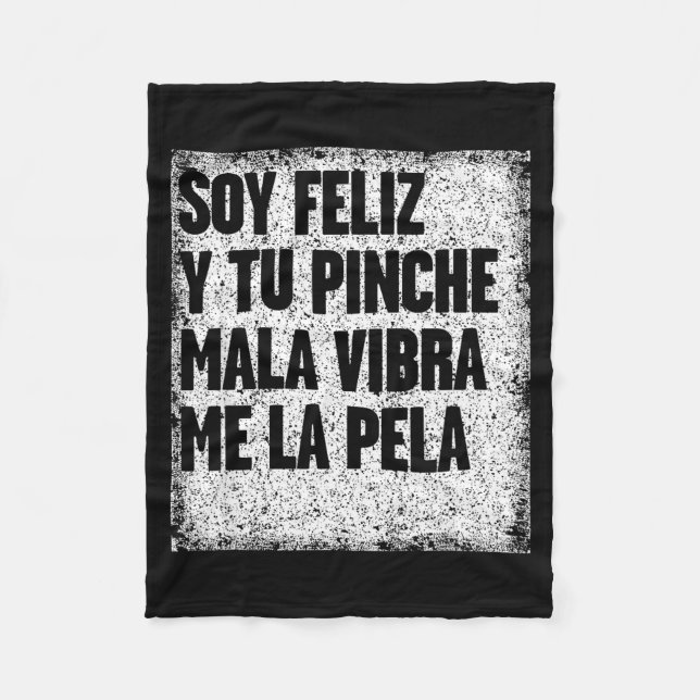 Mexican Funny Camisas Con Mensajes Motivacionales  Fleecefilt (Framsidan)