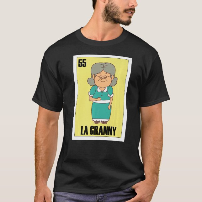 Mexican Grandma La Granny T Shirt (Framsida)