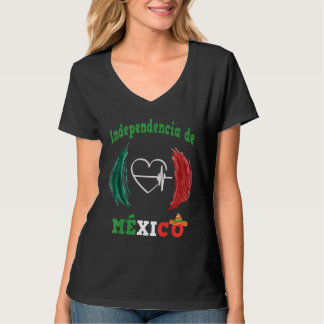 Mexican Independence Day 16 September Mexico Flag T Shirt