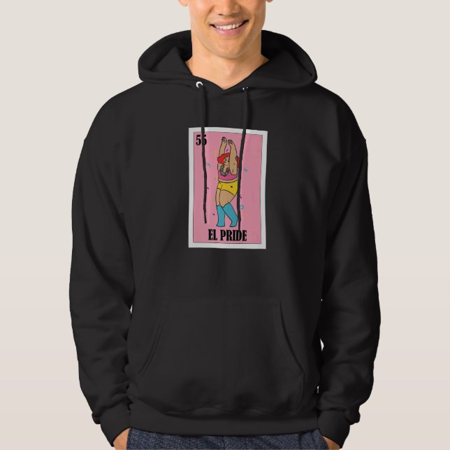 Mexican Lgbt  El Pride Hoodie (Framsida)