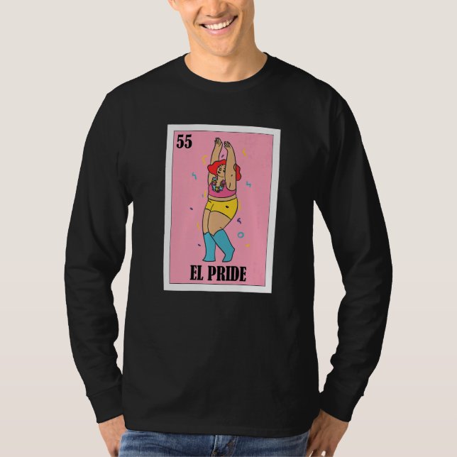 Mexican Lgbt  El Pride T Shirt (Framsida)