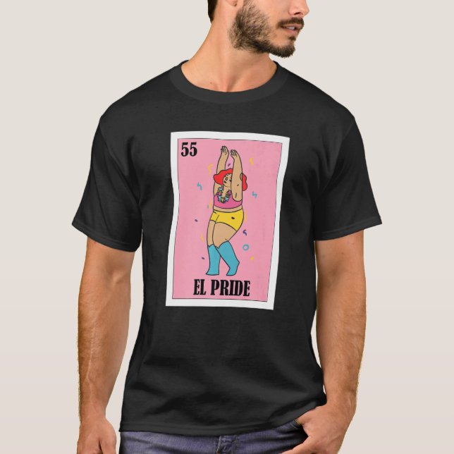 Mexican Lgbt  El Pride T Shirt (Framsida)