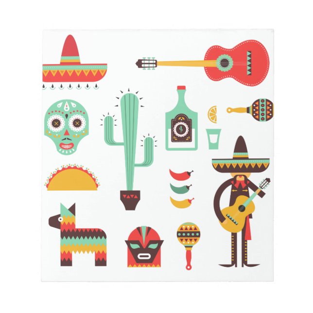 mexican mariachi anteckningsblock (Framsida)