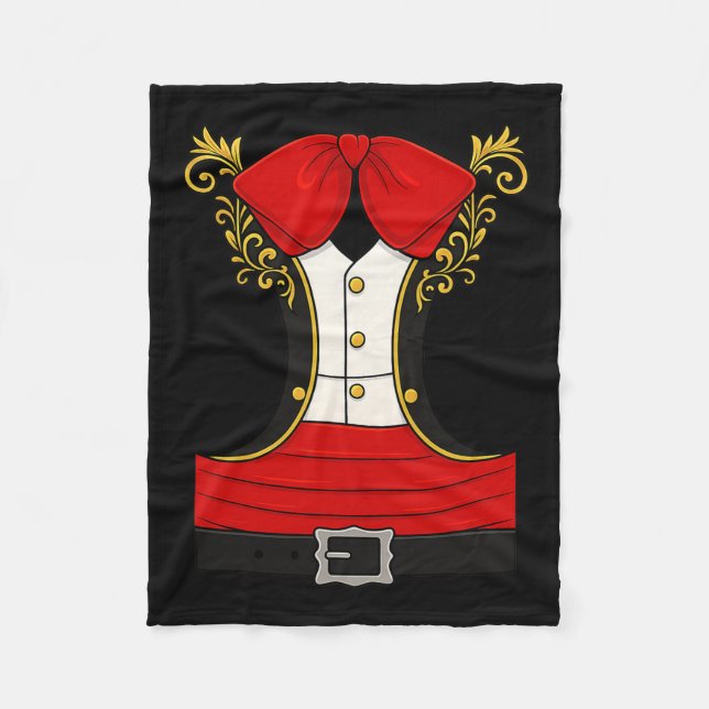 Mexican Mariachi Halloween Costume Cinco De Mayo C Fleecefilt (Framsidan)