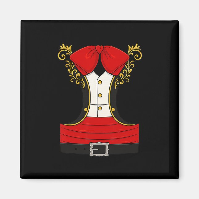 Mexican Mariachi Halloween Costume Cinco De Mayo C Magnet (Framsidan)