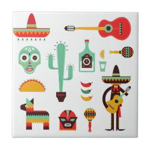 mexican mariachi kakelplatta