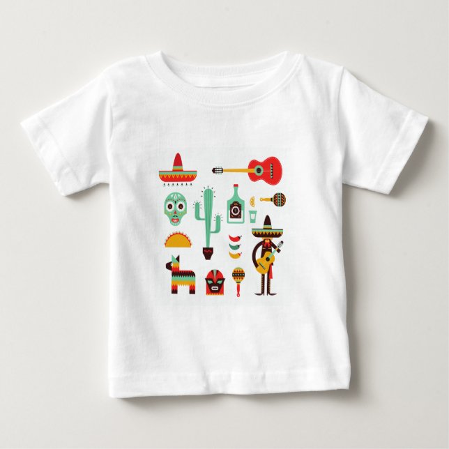 mexican mariachi t-shirt (Framsida)