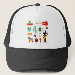 mexican mariachi truckerkeps