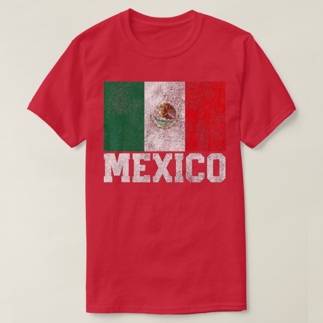 Mexican Mexico Flag Family Pride Country  Men Wome T Shirt (Design framsida)