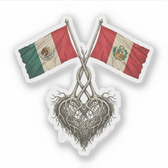 Mexican-Peruvian Klistermärken (Framsida)