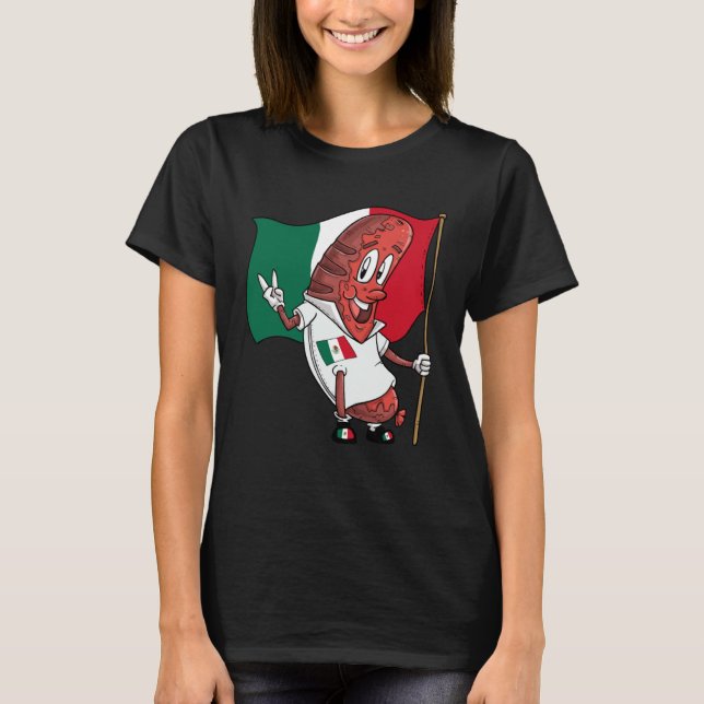 Mexican Pork Roasting Sausage T Shirt (Framsida)