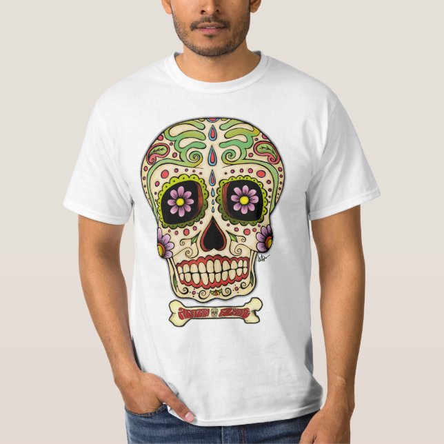 Mexican Skull !!! Tee (Framsida)