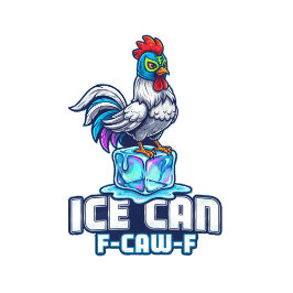 Mexican Wrestler Chicken ICE Can F-Caw-F T Shirt