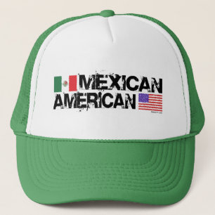 Mexicansk amerikanhatt truckerkeps