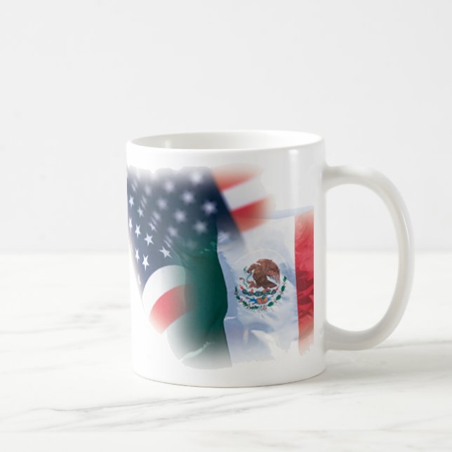 Mexicansk amerikankaffemugg med örnen kaffemugg (Höger)