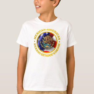 Mexicansk amerikanpride tee shirt
