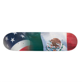 Mexicansk amerikanSkateboard Skateboard Bräda 20 Cm