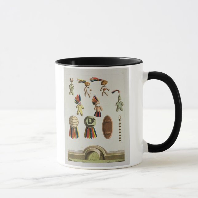 Mexicansk ärmar (färglithoen) mugg (Höger)