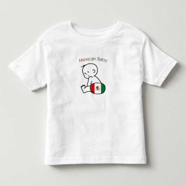 Mexicansk baby tee shirt (Framsida)