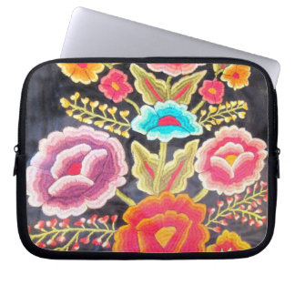 Mexicansk broderidesign laptop sleeve