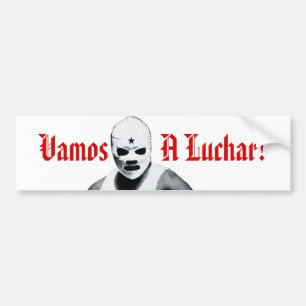 Mexicansk brottare bildekal